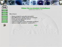 Tablet Screenshot of oksoft-pribram.cz